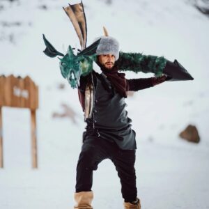 Marioneta de Dragón Vikingo