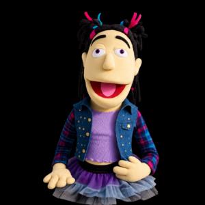 Títere de niña